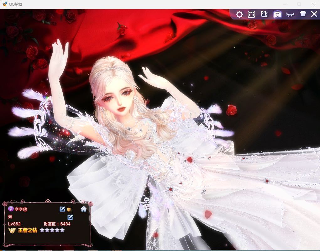 十年之约王钻女号皇冠11积分100万+超多绝版甄选热门主题饰品全超大衣柜极品套脸型成长打满